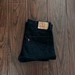 Levi’s 501 Original Men's Black Jeans ButtonFly